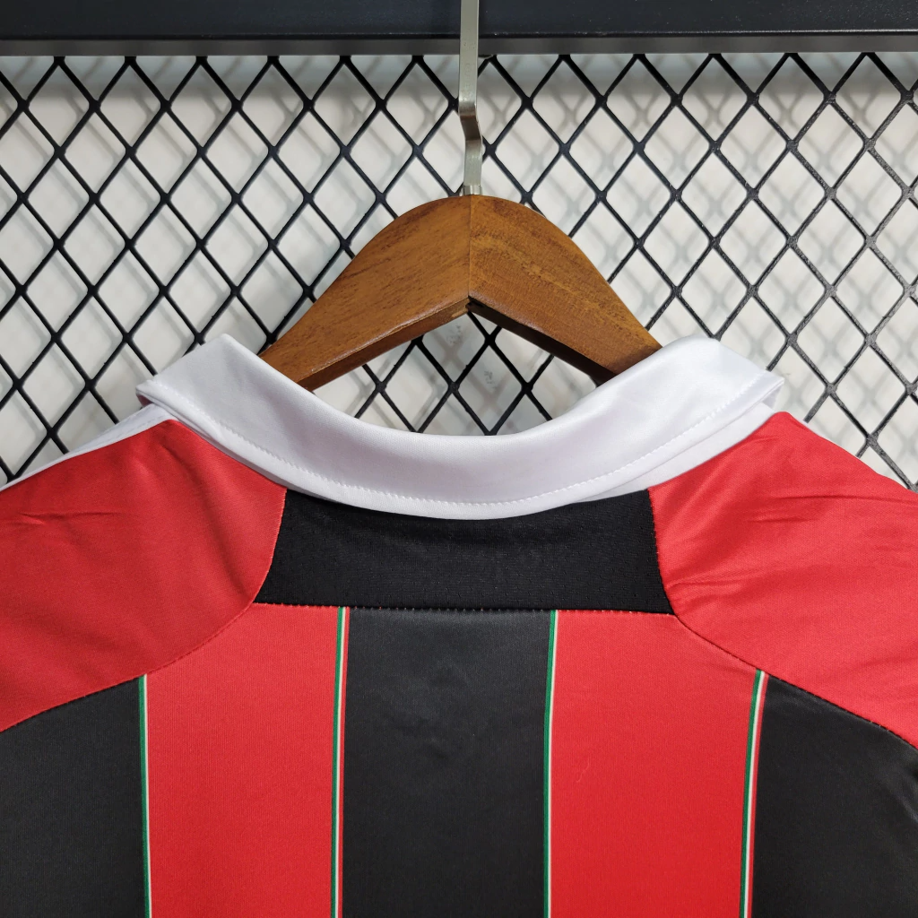 Camisa AC Milan Home 2012/13 - Retrô Adidas Masculino - Vermelho e Preto
