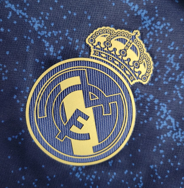 Camisa Real Madrid Away 2019/20 - Retrô Adidas Masculina - Azul