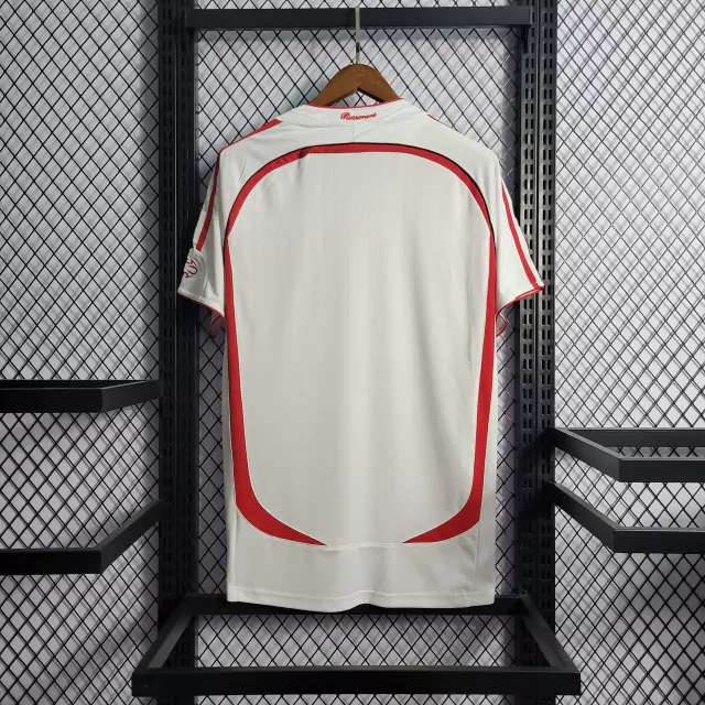 Camisa AC Milan Away 2006/07 - Retrô Adidas Masculino - Branco