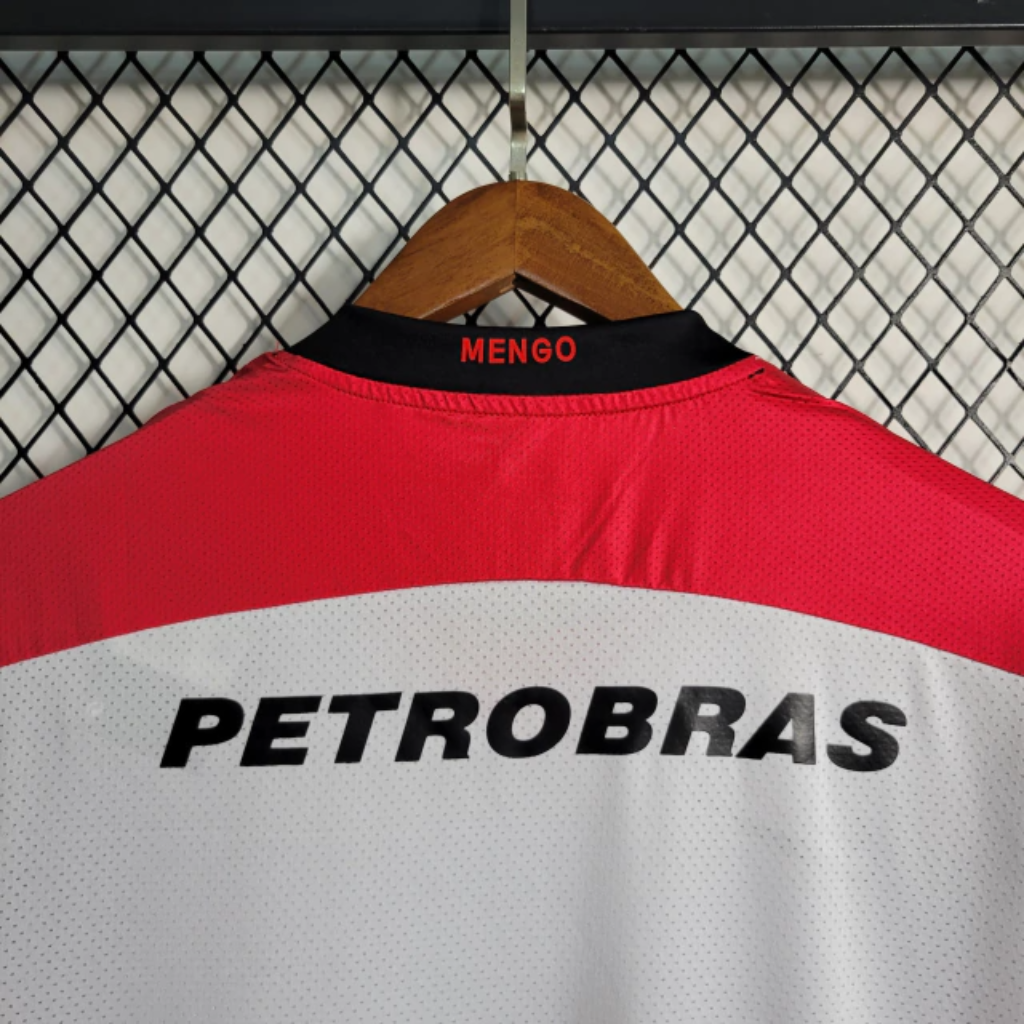 Camisa Flamengo Away 2008/09 - Retrô Nike Masculino - Branco