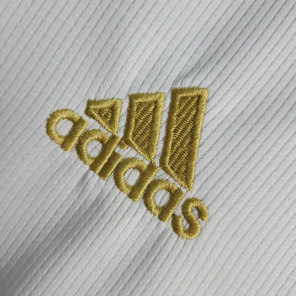 Camisa Real Madrid Home 2019/20 - Retrô Adidas Masculina - Branco