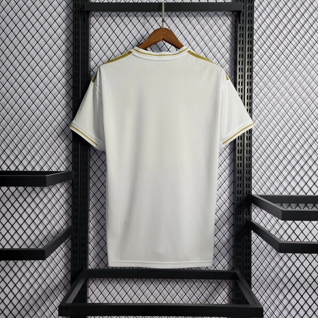 Camisa Real Madrid Home 2019/20 - Retrô Adidas Masculina - Branco