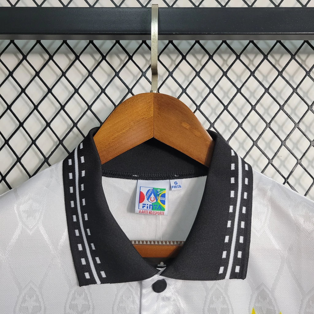 Camisa Botafogo Away 1995/96 - Retrô Finta Masculino - Branco