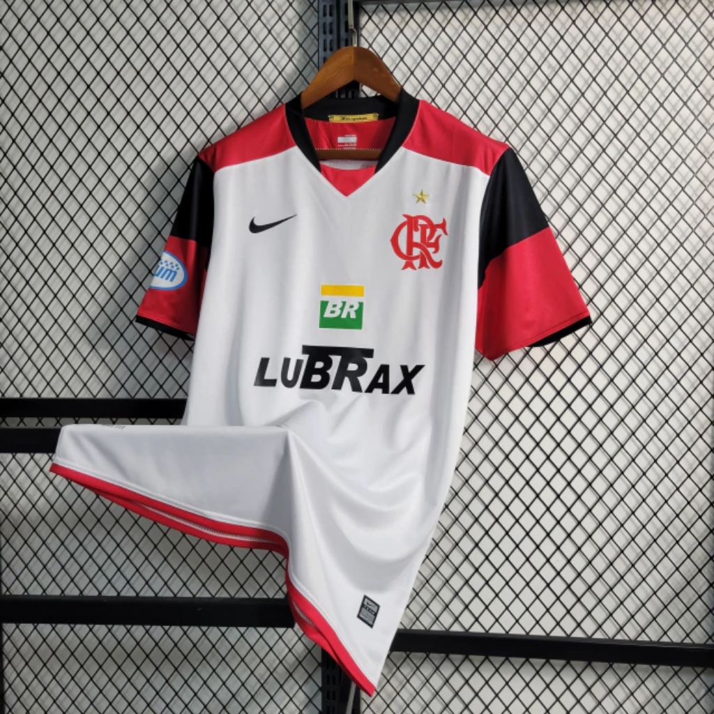 Camisa Flamengo Away 2008/09 - Retrô Nike Masculino - Branco