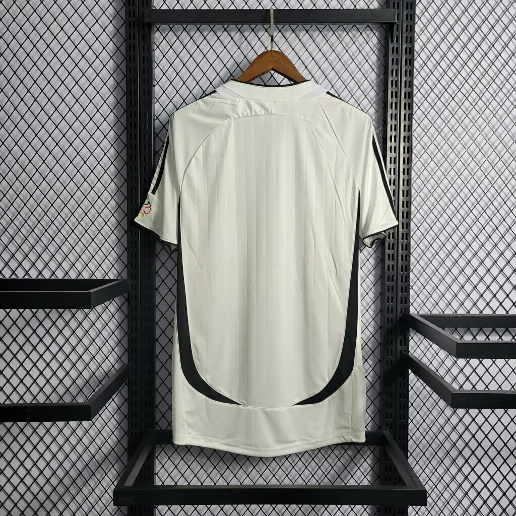 Camisa Alemanha Home 2006 - Retrô Adidas Masculino - Branco