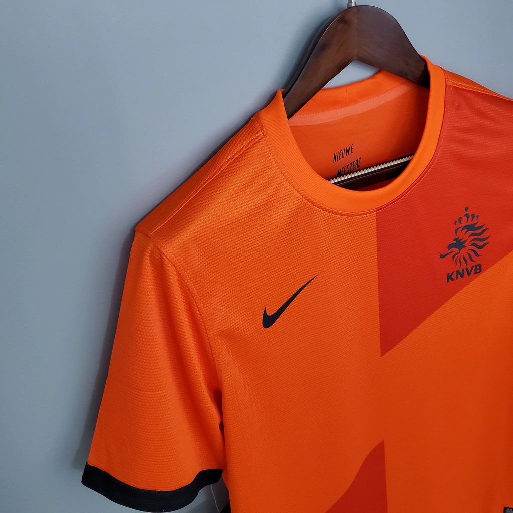 Camisa Holanda Home 2012 - Retrô Nike Masculino - Laranja