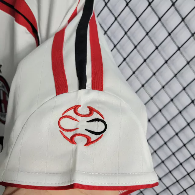 Camisa AC Milan Away 2006/07 - Retrô Adidas Masculino - Branco