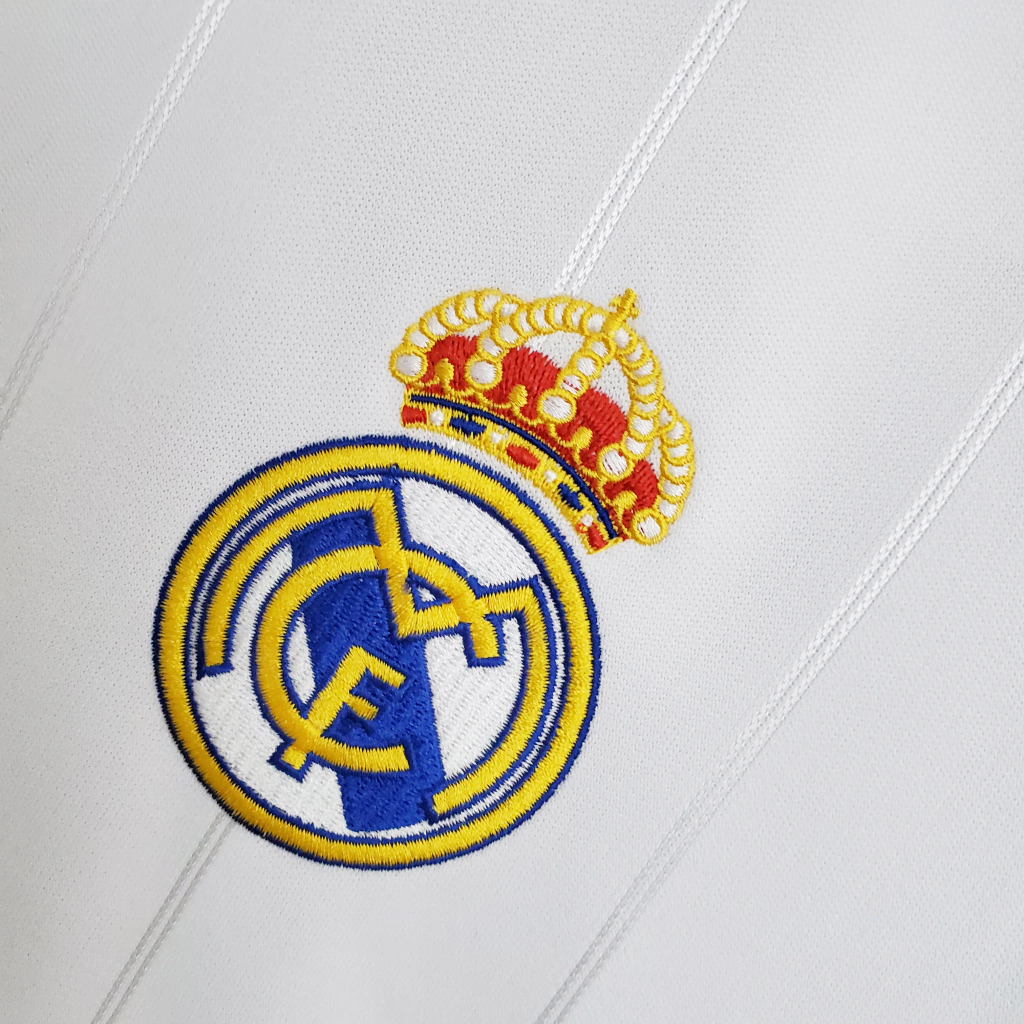 Camisa Real Madrid Home 2012/13 - Retrô Adidas Masculina - Branca