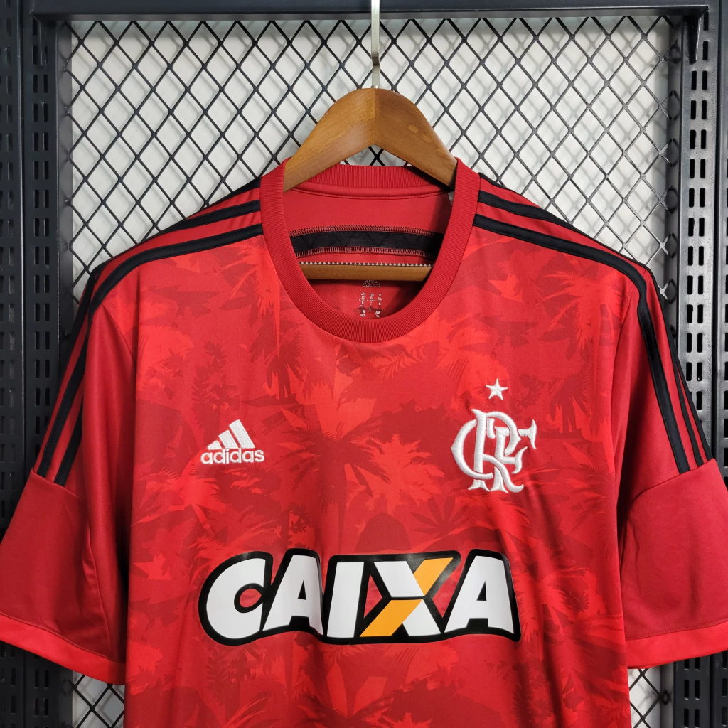 Camisa Flamengo Third 2014/15 - Retrô Adidas Masculino - Vermelho