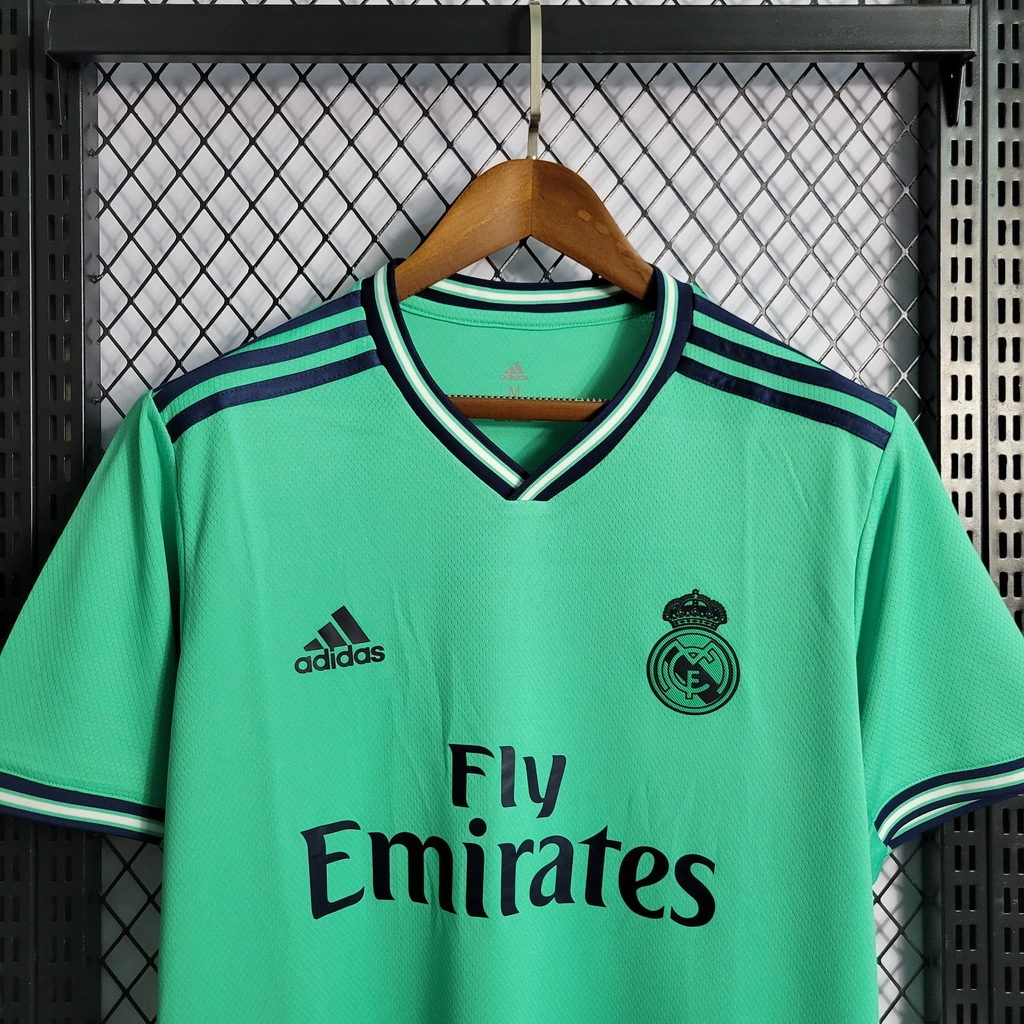 Camisa Real Madrid Third 2019/20 - Retrô Adidas Masculina - Verde