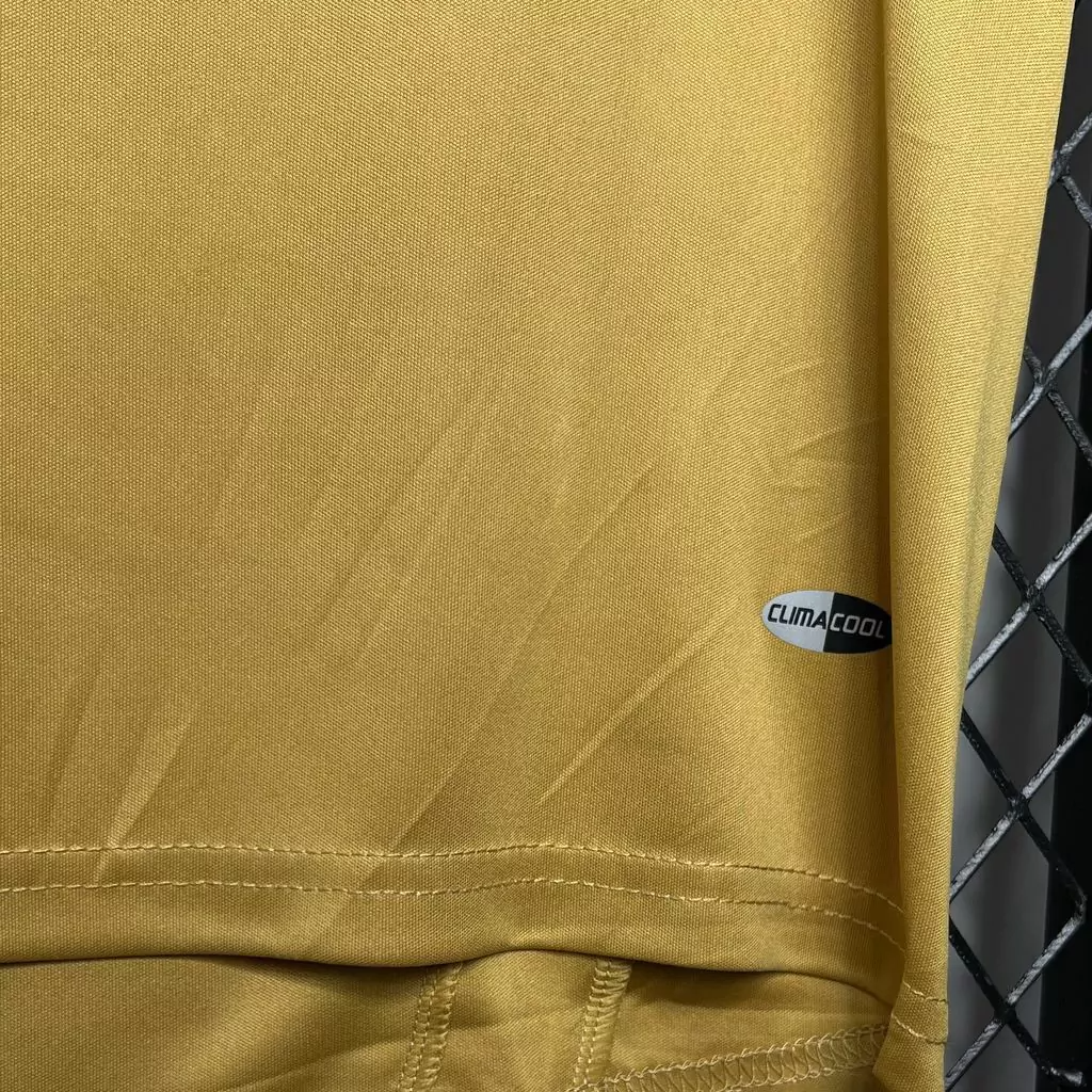 Camisa Espanha Away 2008 - Retrô Adidas Masculino - Dourado