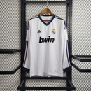 Camisa Real Madrid I Manga Longa 2012/13 - Retrô Adidas