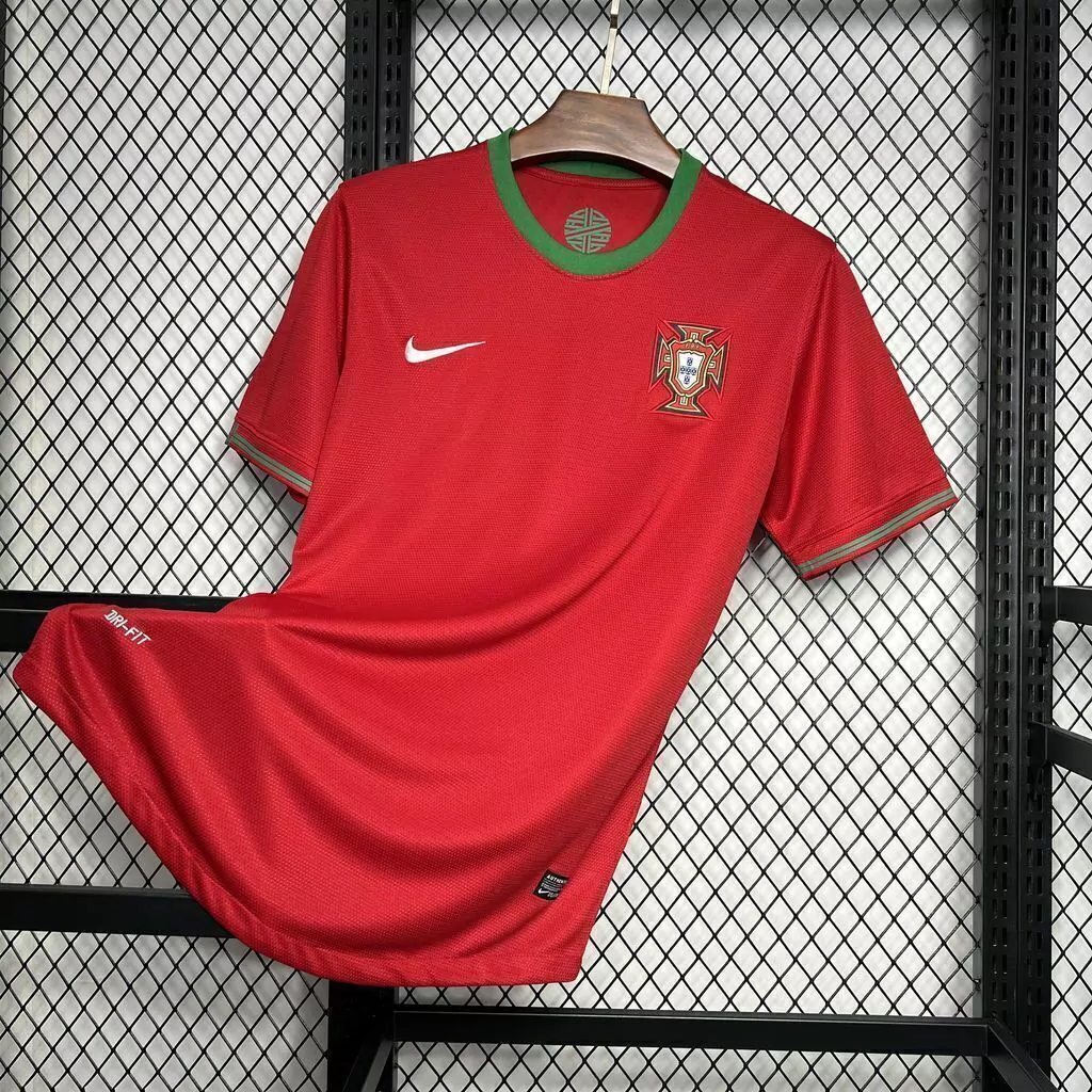 Camisa Portugal Home 2012 - Retrô Nike Masculino - Vermelho