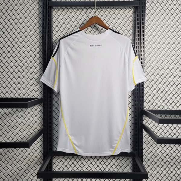 Camisa Real Madrid Home 2009/10 - Retrô Adidas Masculina - Branca