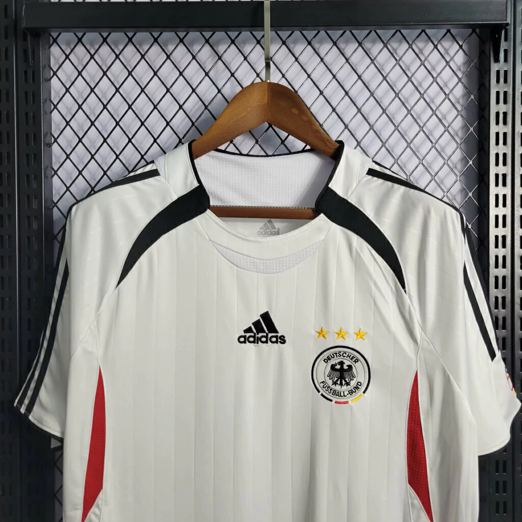 Camisa Alemanha Home 2006 - Retrô Adidas Masculino - Branco