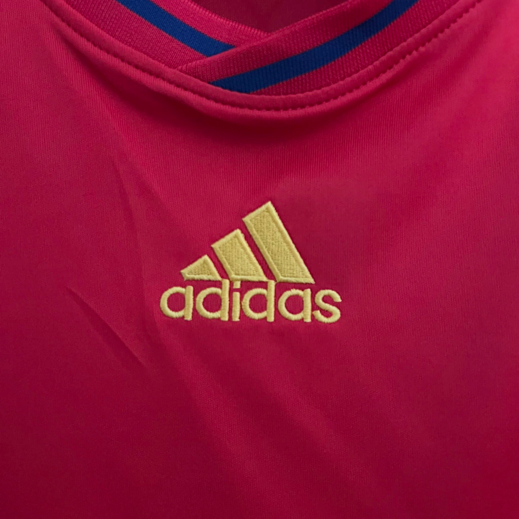Camisa Espanha Home 2010 - Retrô Adidas Masculino - Vermelho