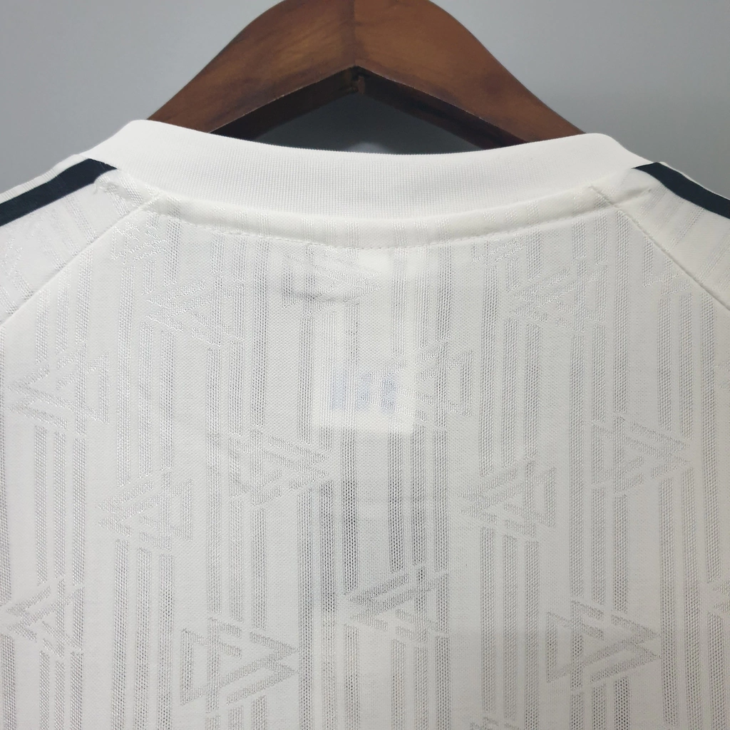 Camisa Alemanha Home 1990 - Retrô Adidas Masculino - Branco