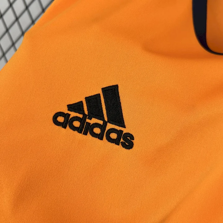 Camisa Real Madrid Third 2013/14 - Retrô Adidas Masculina - Laranja