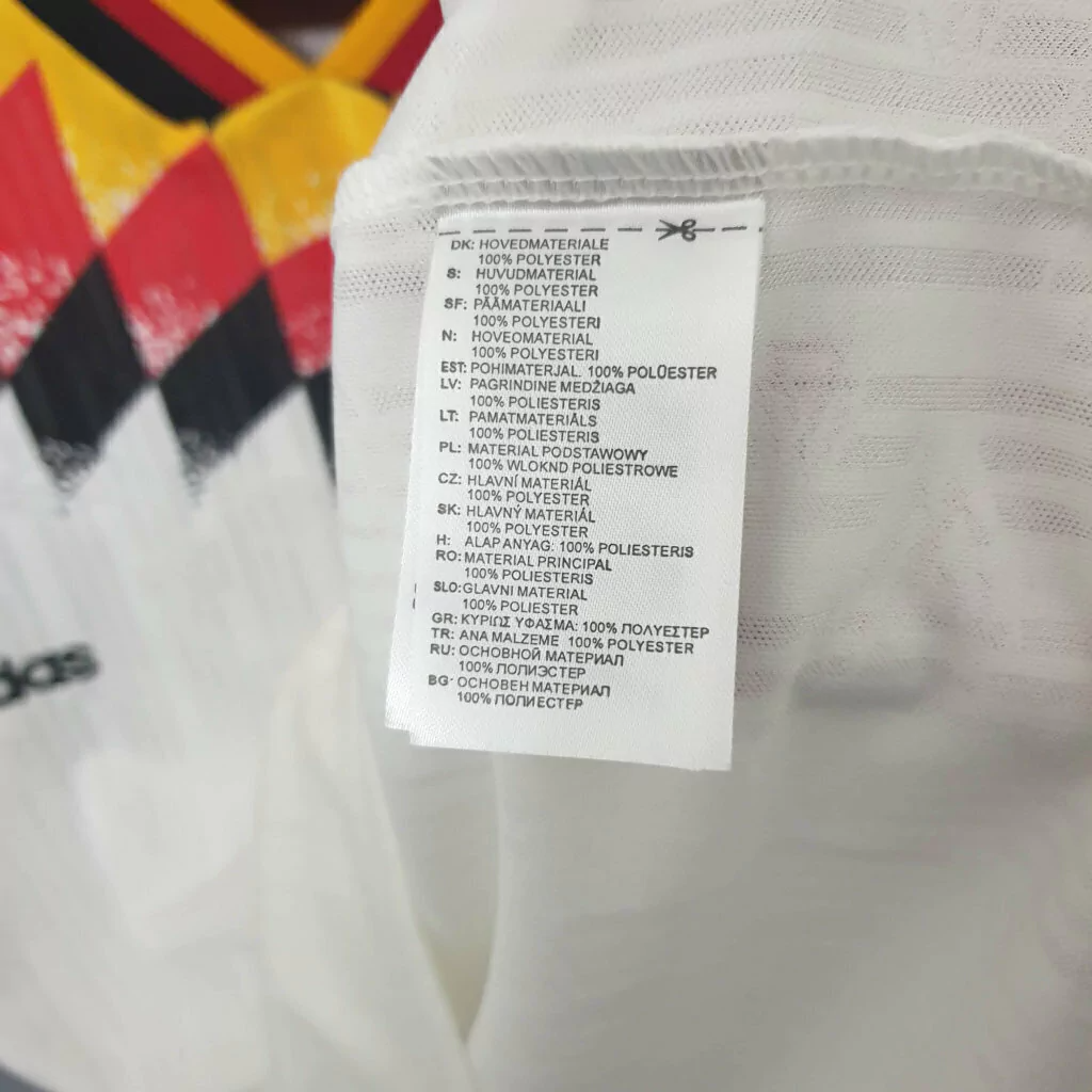 Camisa Alemanha Home 1994 - Retrô Adidas Masculino - Branco
