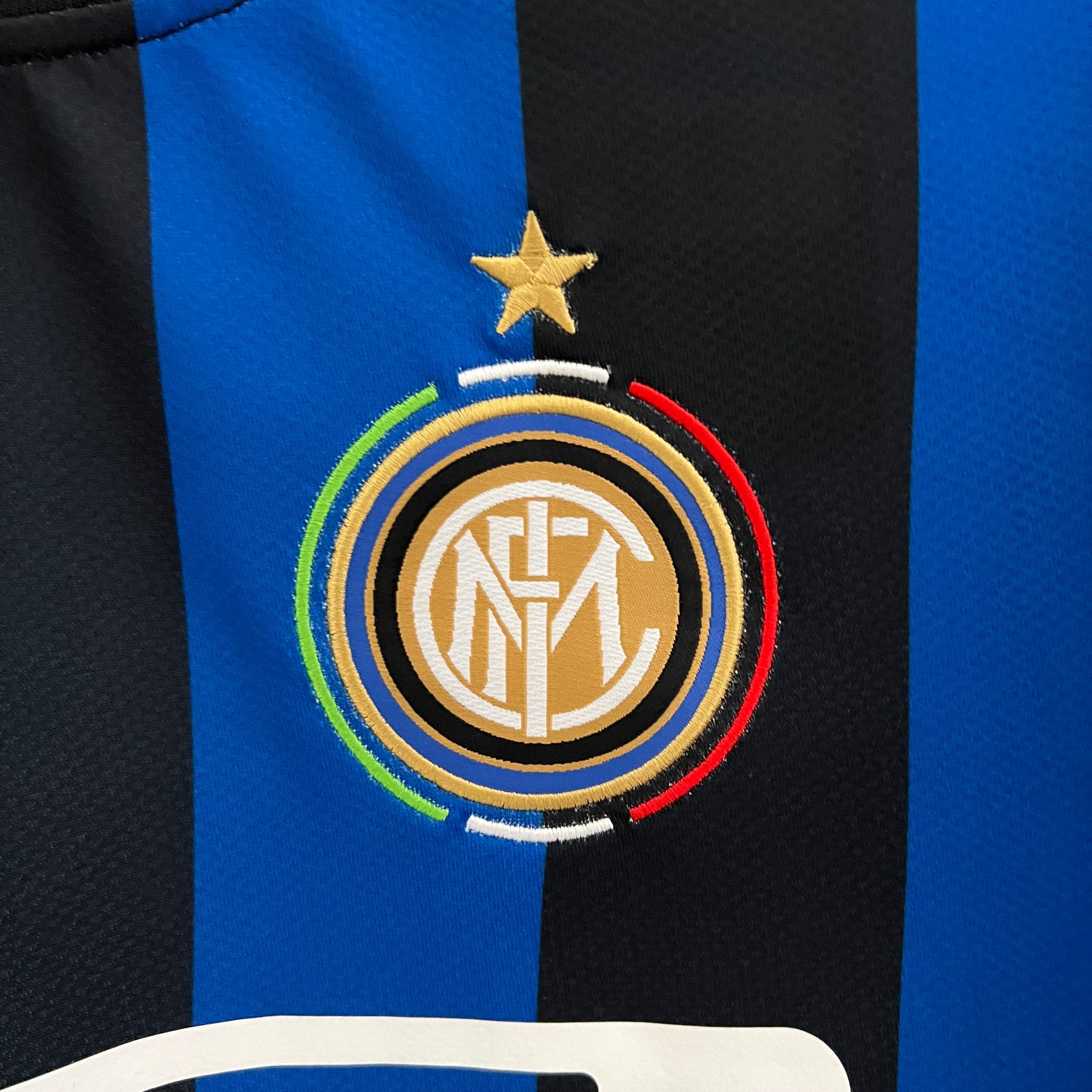 Camisa Inter de Milão Home 2009/10 - Retrô Nike Masculino - Azul e Preto