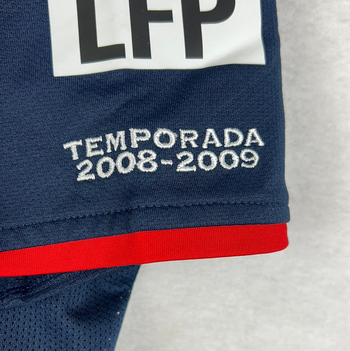 Camisa Atlético de Madrid Away 2008/09 - Retrô Nike Masculino - Azul