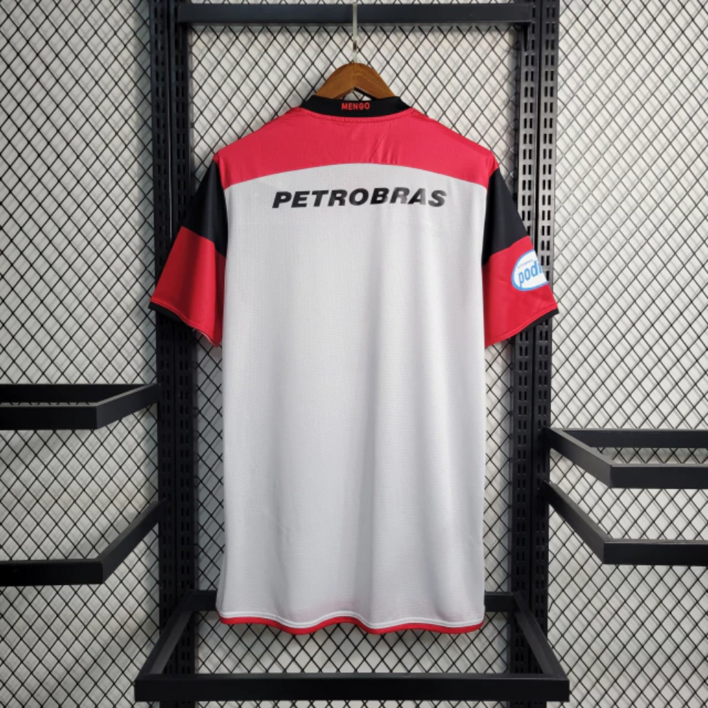 Camisa Flamengo Away 2008/09 - Retrô Nike Masculino - Branco