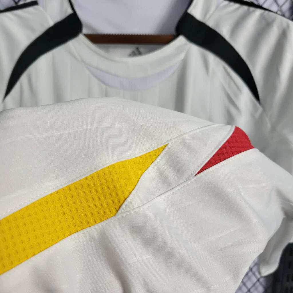 Camisa Alemanha Home 2006 - Retrô Adidas Masculino - Branco
