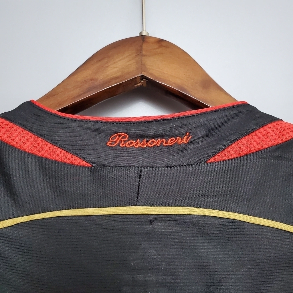 Camisa AC Milan Third 2006/07 - Retrô Adidas Masculino - Preto