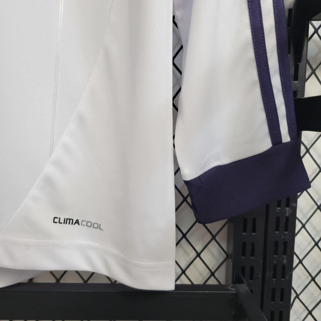 Camisa Real Madrid Home 2012/13 Manga Longa - Retrô Adidas Masculina - Branca