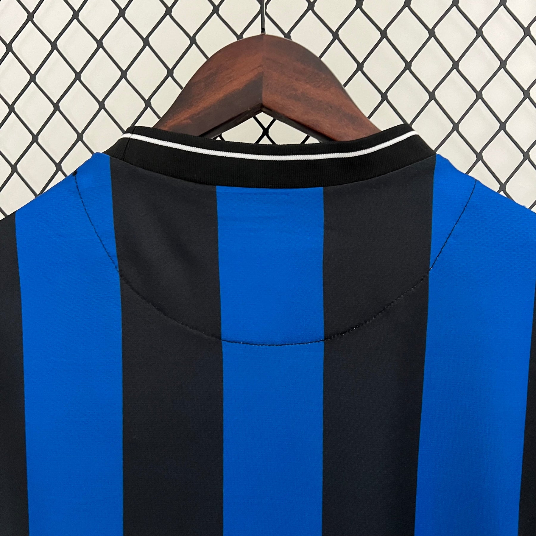 Camisa Inter de Milão Home 2009/10 - Retrô Nike Masculino - Azul e Preto