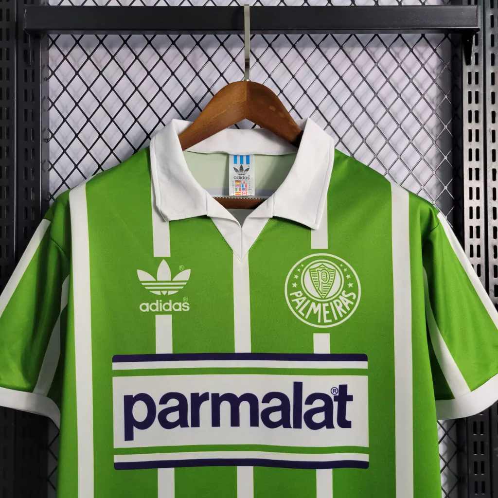 Camisa Palmeiras Home 1992/93 - Retrô Adidas Masculino - Verde