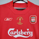 Camisa Liverpool I 2005/06 - Retrô Reebok