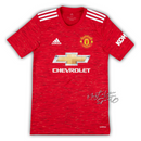 Camisa Manchester United I 2020/21 - Retrô Adidas