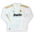 Camisa Real Madrid I 2011/12 Manga Longa - Retrô Adidas