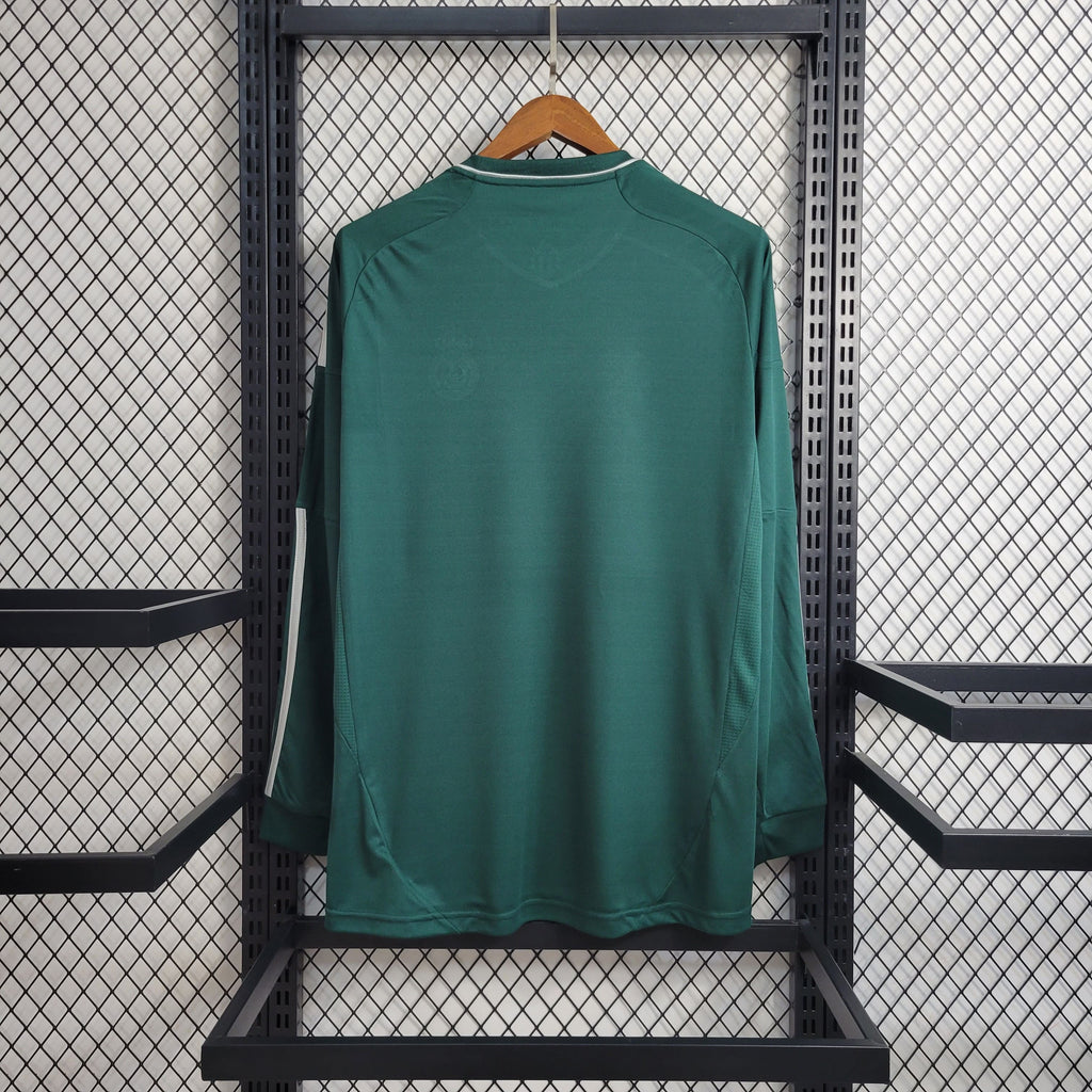 Camisa Real Madrid Thrid 2012/13 Manga Longa - Retrô Adidas Masculina - Verde
