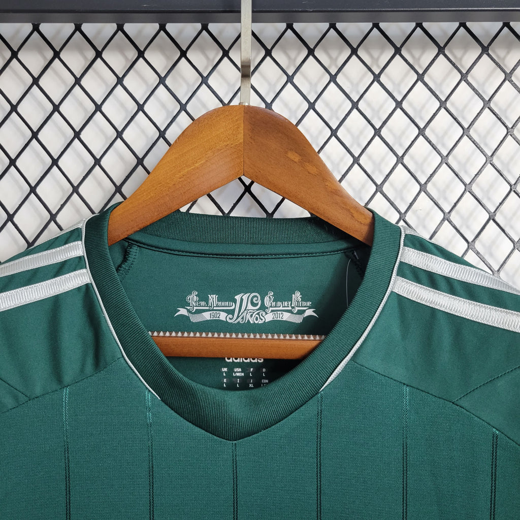 Camisa Real Madrid Thrid 2012/13 Manga Longa - Retrô Adidas Masculina - Verde