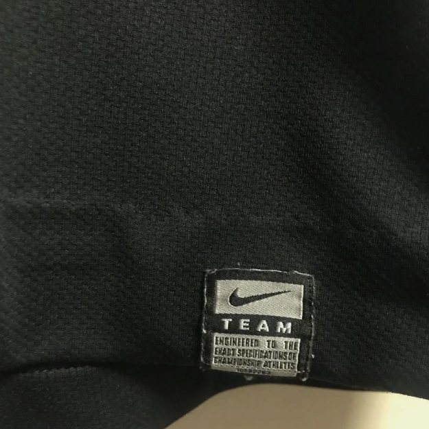 Camisa Atlético de Madrid Away 2009/10 - Retrô Nike Masculino - Preto