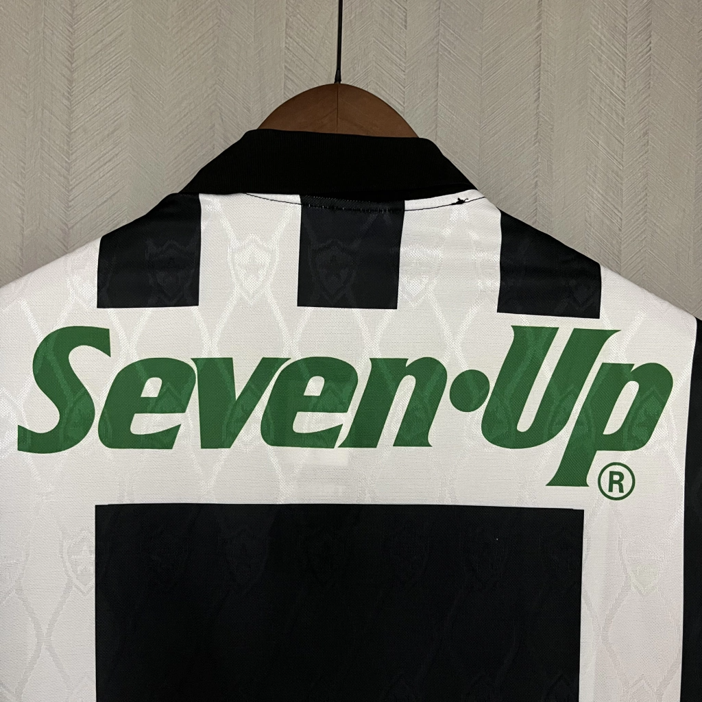 Camisa Botafogo Home 1995/96 - Retrô Finta Masculino - Preto e Branco