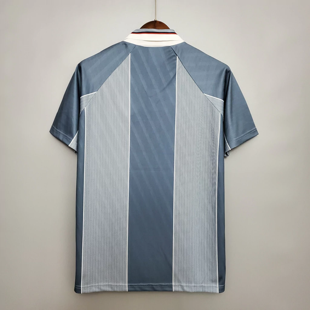 Camisa Inglaterra Away 1996 - Retrô Umbro Masculino - Cinza