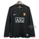 Camisa Manchester United II Manga Longa 2007/08 - Retrô Nike