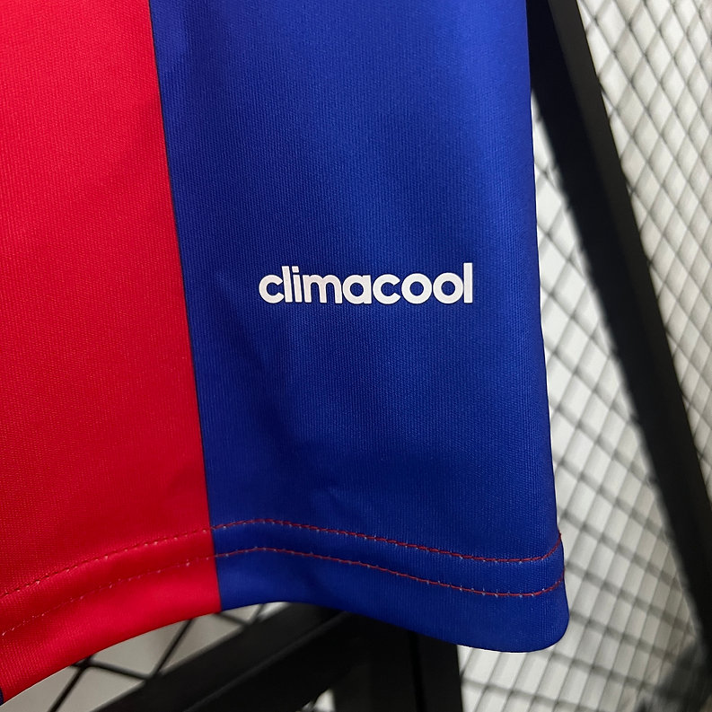 Camisa Bayern de Munique Home 2014/15 - Retrô Adidas Masculino - Vermelha e Azul
