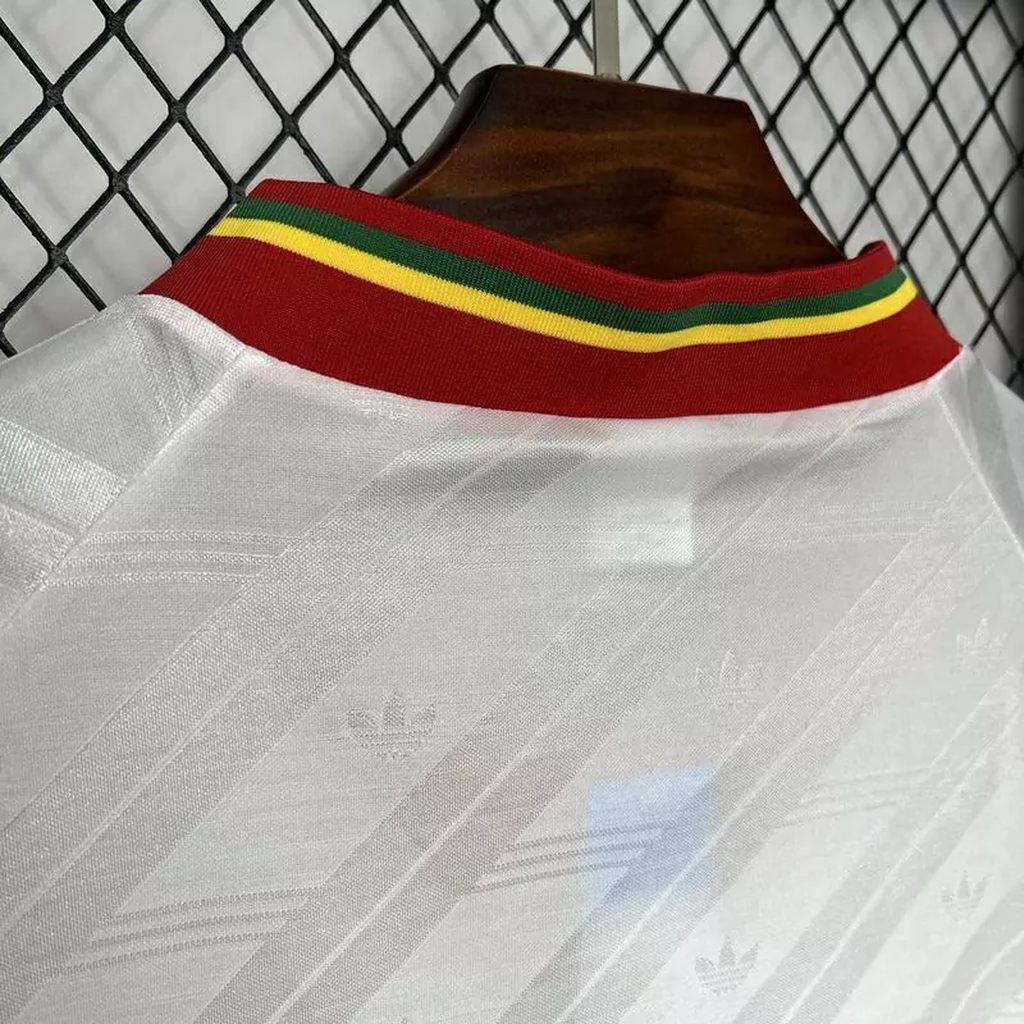 Camisa Portugal Away 1992 - Retrô Adidas Masculino - Branco