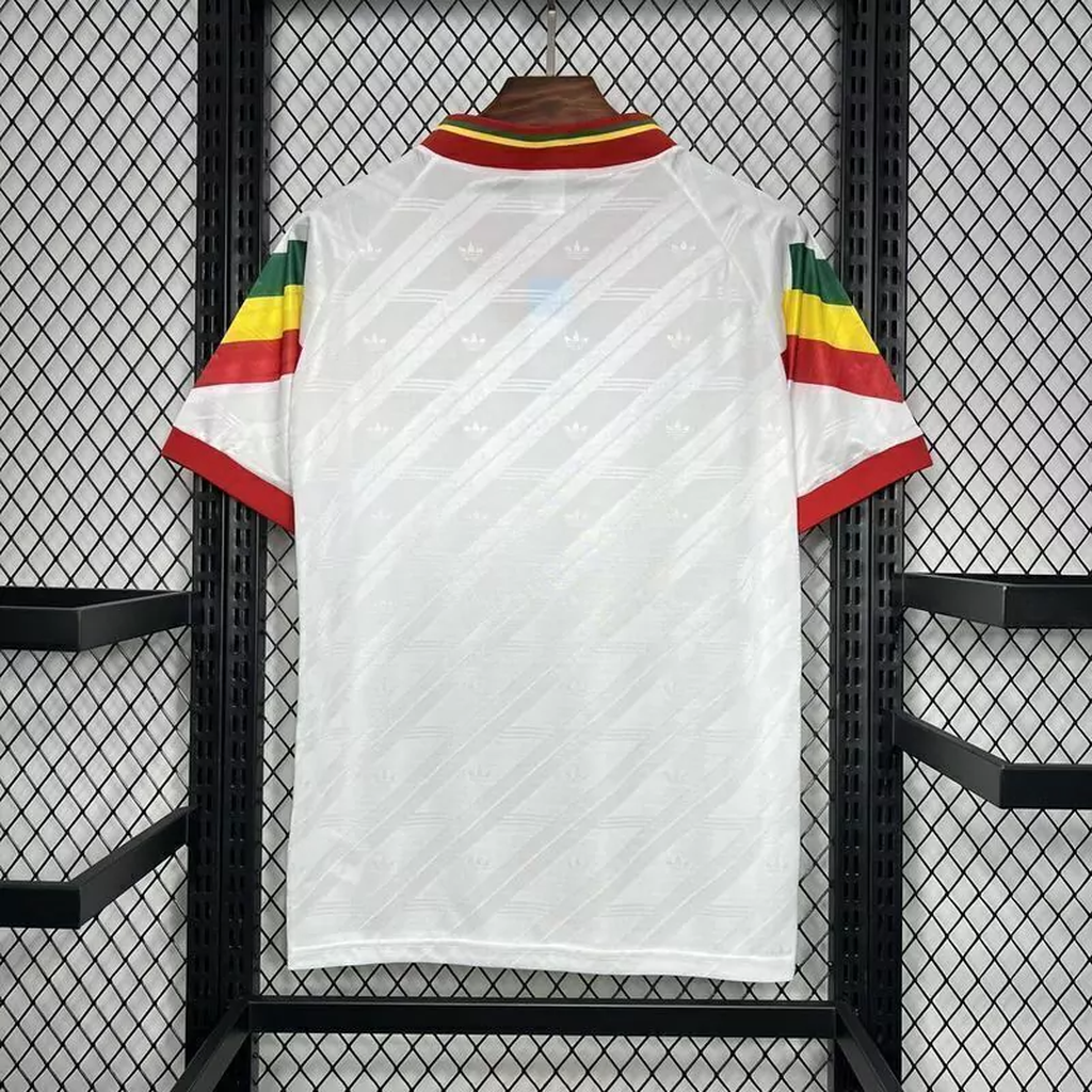 Camisa Portugal Away 1992 - Retrô Adidas Masculino - Branco