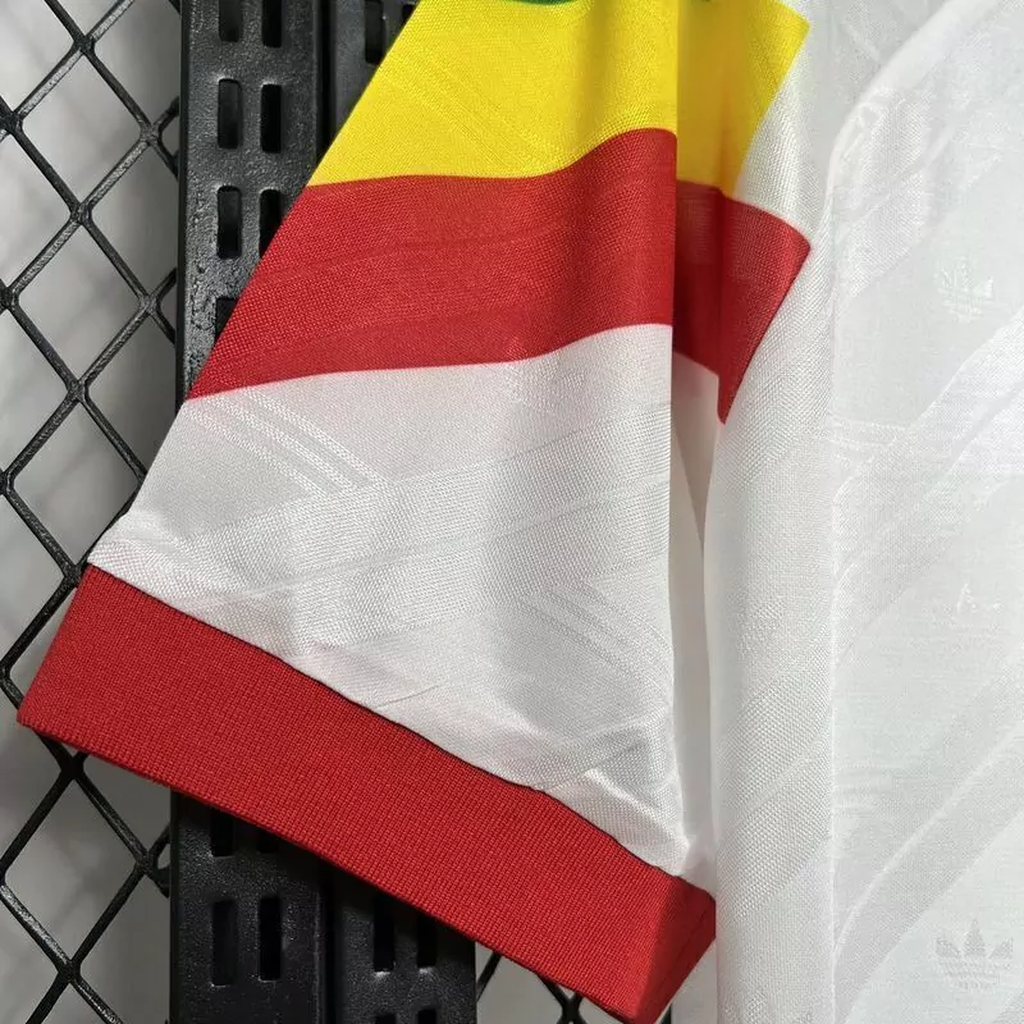 Camisa Portugal Away 1992 - Retrô Adidas Masculino - Branco