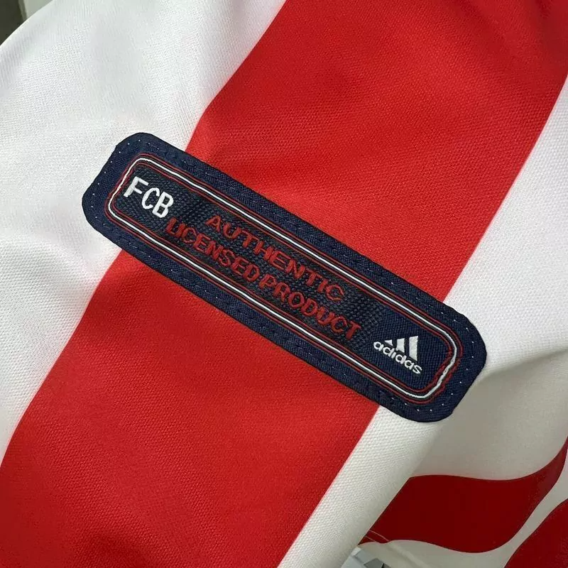Camisa Bayern de Munique Away 2000/01 - Retrô Adidas Masculino - Branco e Vermelho