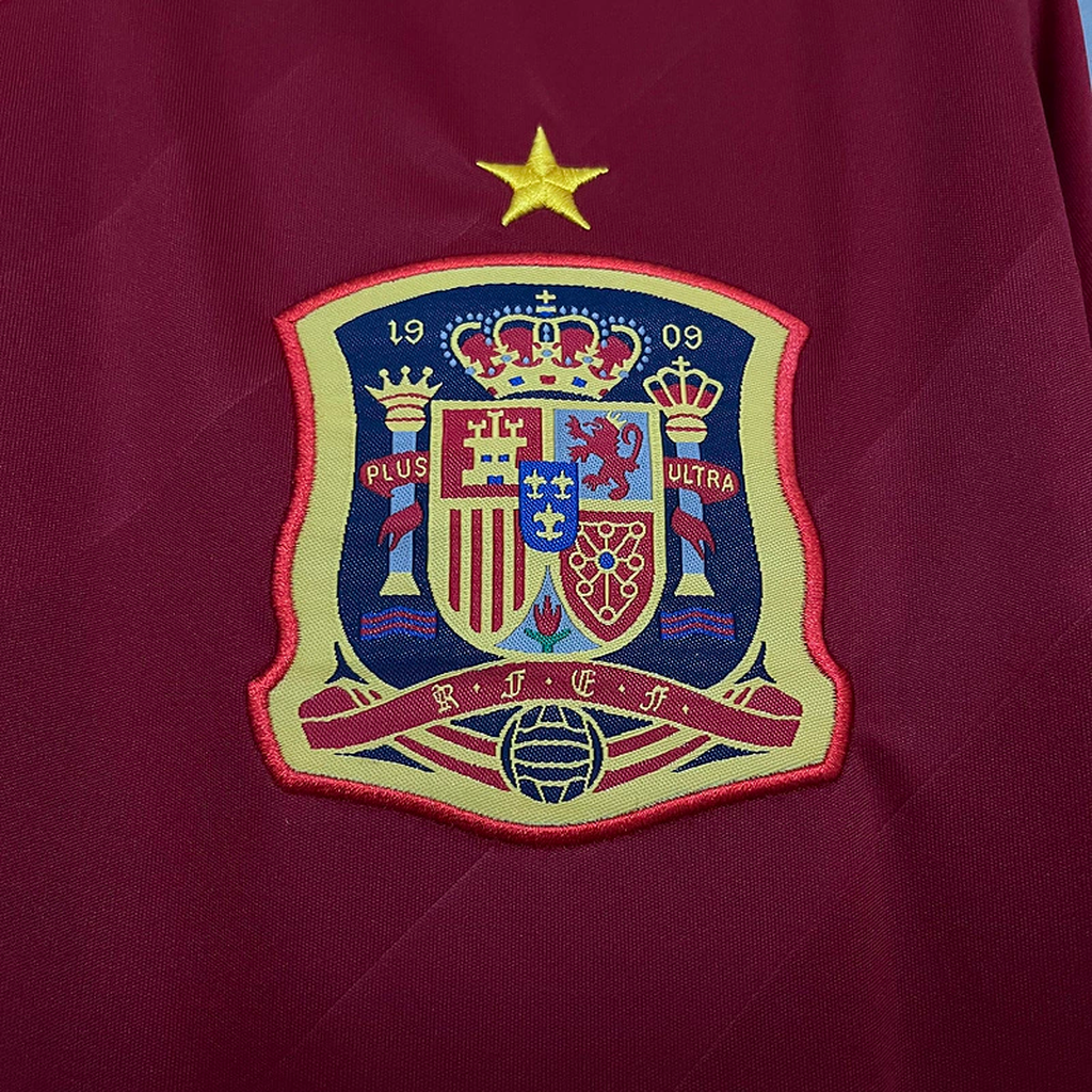Camisa Espanha Home 2012 - Retrô Adidas Masculino - Vermelho
