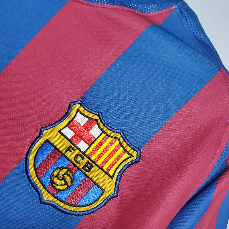 Camisa Barcelona Home 2005/06 - Retrô Nike Masculina - Listrada