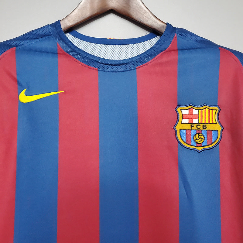 Camisa Barcelona Home 2005/06 - Retrô Nike Masculina - Listrada