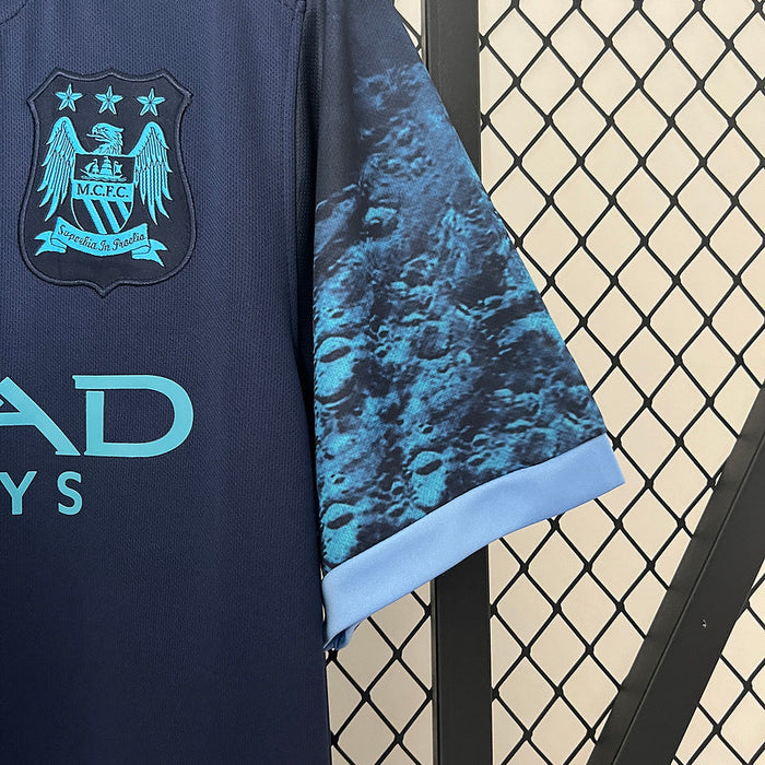 Camisa Manchester City Away 2015/16 - Retrô Nike Masculino - Azul
