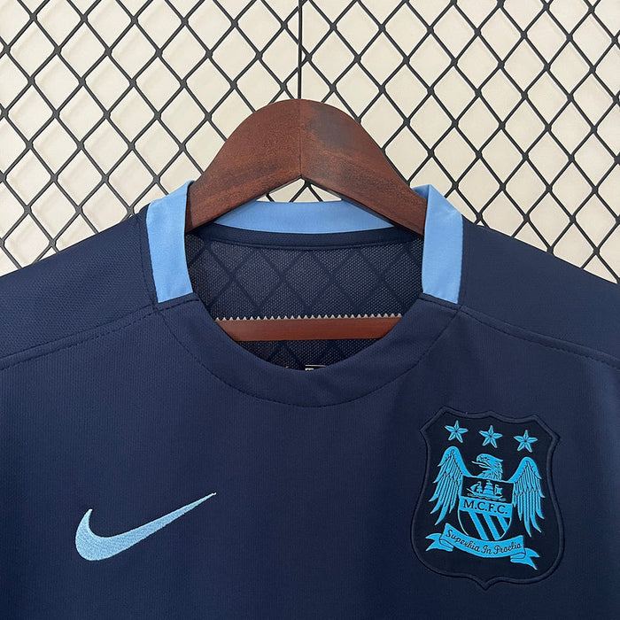 Camisa Manchester City Away 2015/16 - Retrô Nike Masculino - Azul